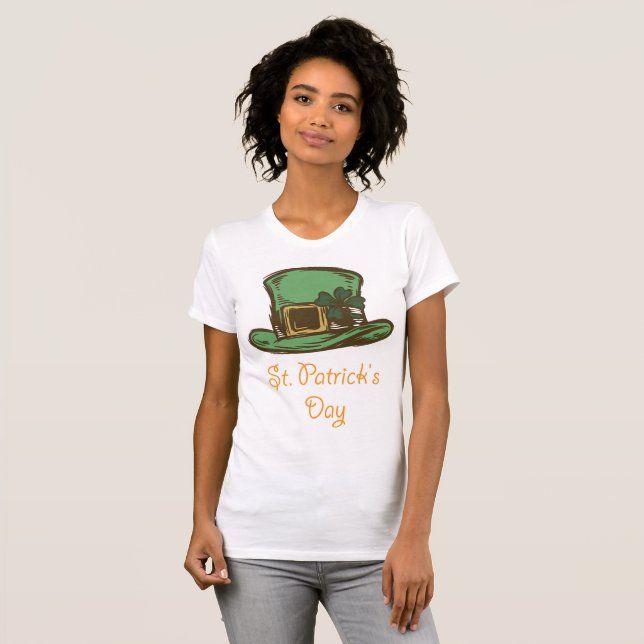 Happy saint patrick's day! T-Shirt (Front Full)