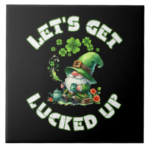 happy saint patrick's day tile