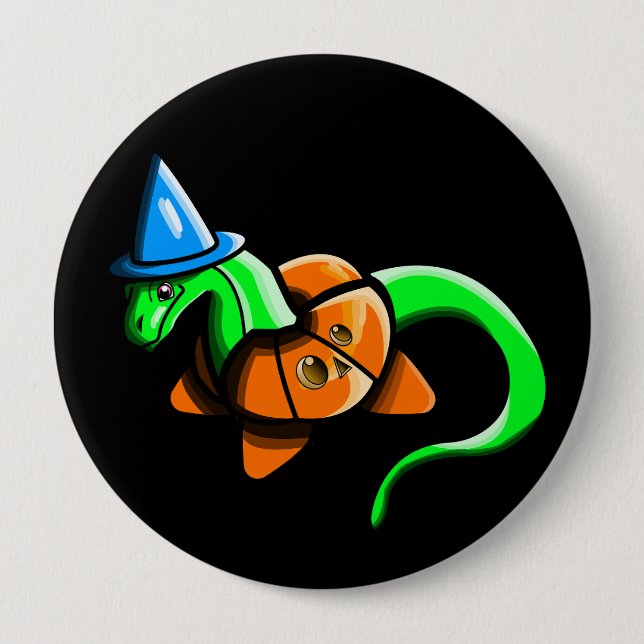 Happy Samhain!!  10 Cm Round Badge (Front)