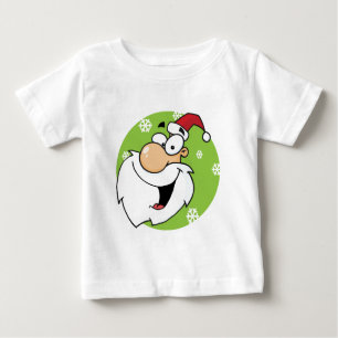 Happy Santa Clause Christmas Holidays Baby T-Shirt