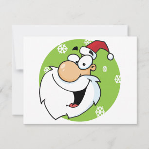 Happy Santa Clause T-shirts and Gifts Holiday Card