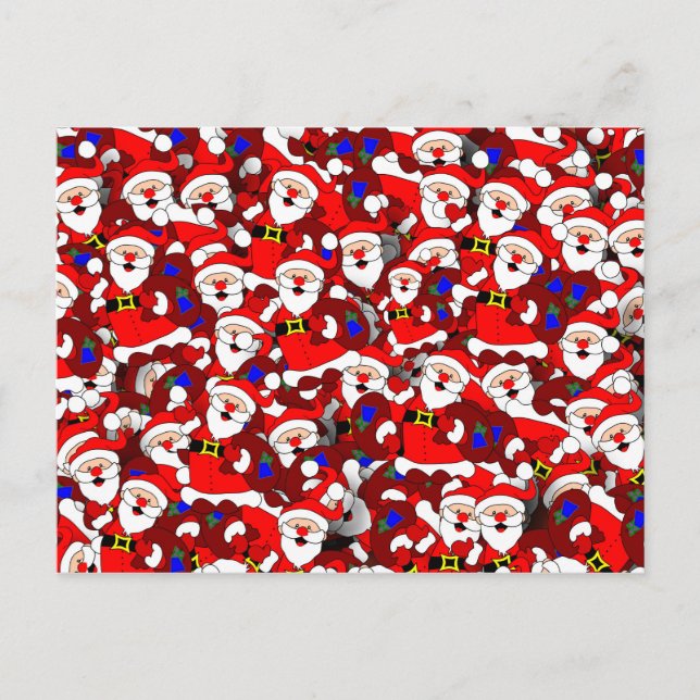 happy santa postcard (Front)