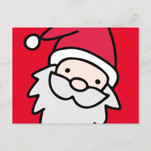 Happy Santa Postcard