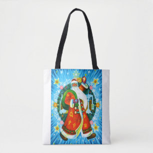 Happy Santa Tote Bag