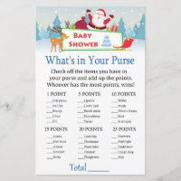 happy santa What's in your purse game