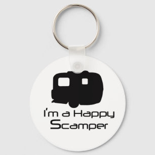 Happy Scamper Fun Stuff! Key Ring