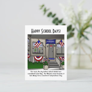 Happy School Days Postcard