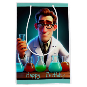 Happy Scientist Medium Gift Bag