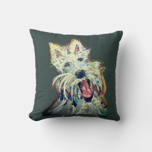 Happy Scottie Cushion