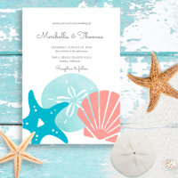 Happy Seashore | Nautical Beach Seashell Wedding