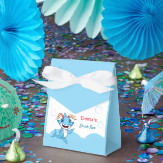 Happy Shark Family  Favour Box