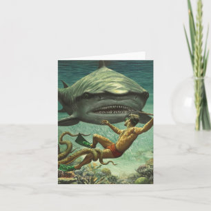 Happy Shark Week card