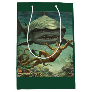 Happy Shark Week Medium Gift Bag