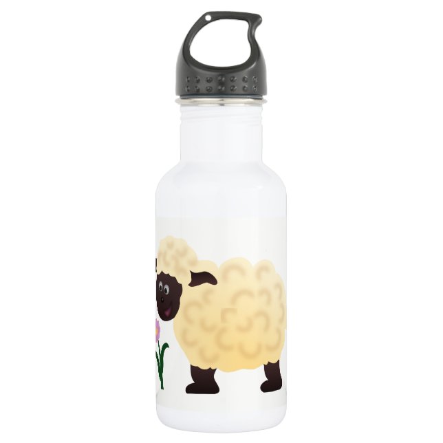 Happy Sheep 532 Ml Water Bottle (Front)