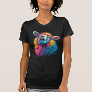 Happy Sheep - Unfazed Cheerful Spirit T-Shirt