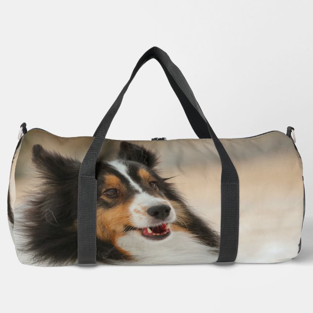 Happy Shelty Duffle Bag (Front)