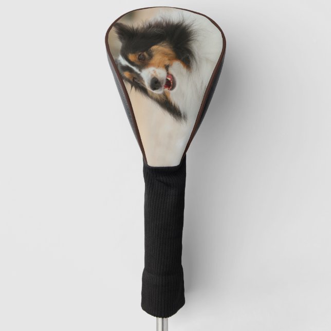 Happy Shelty Golf Head Cover (Front)