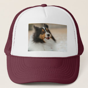 Happy Shelty T-Shirt Trucker Hat