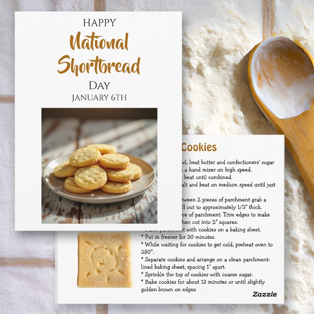 Happy Shortbread Day | January 6th Postcard (Creator Uploaded)