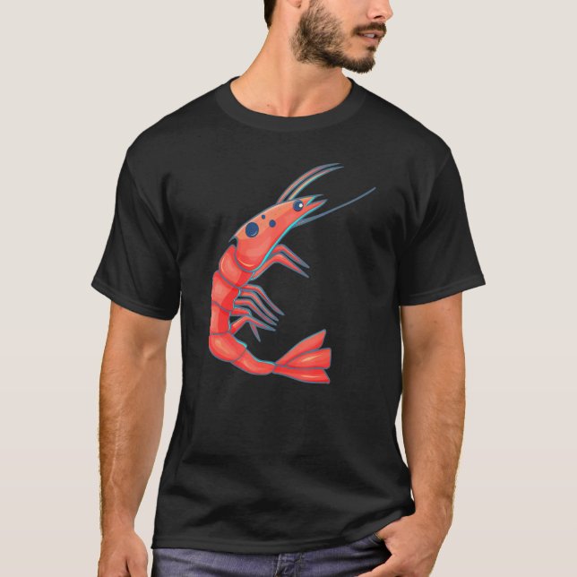 Happy Shrimp T-Shirt (Front)