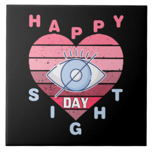 Happy Sight Day Tile