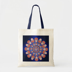 Happy skull blue bag