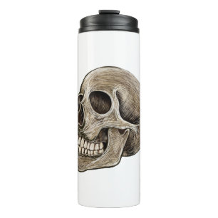 Happy Skull Thermal Tumbler