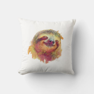 Happy Sloth Cushion