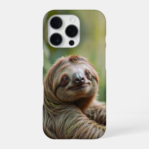 Happy Sloth iPhone 16 Pro Case