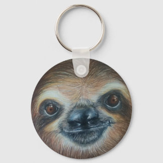 HAPPY SLOTH KEY RING! RING