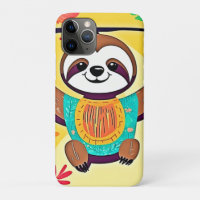 Happy Sloth Swing Design