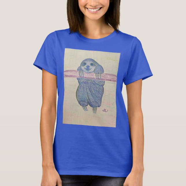 Happy Sloth T-Shirt (Front)