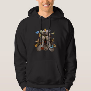 Happy Sloth With Butterflies Hoodie