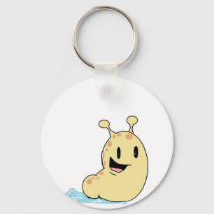 happy slug key ring