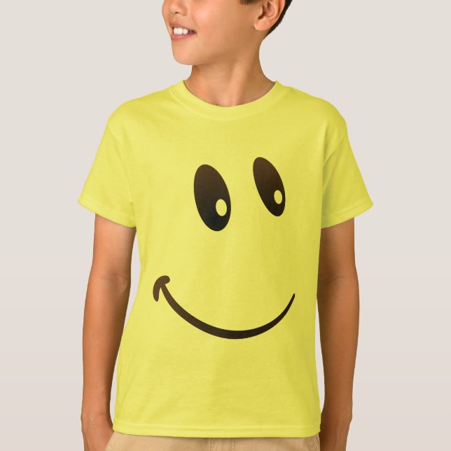 Happy smile emoji T-Shirt (Front)