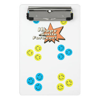 Happy Smile Forever Mini Clipboard