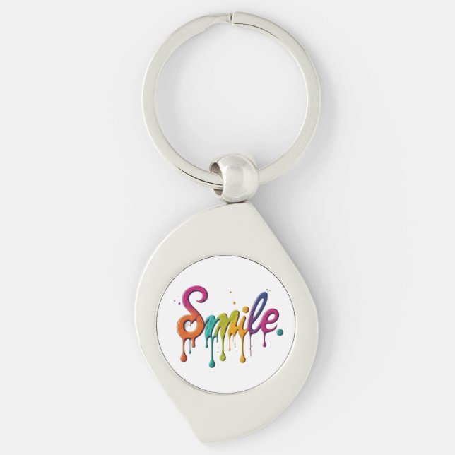 Happy Smile Key Ring (Front)