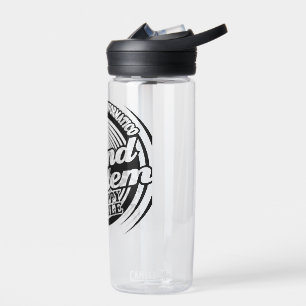 Happy Smile Sticker Water Bottle