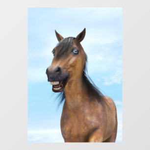 Happy Smiling Bay Horse