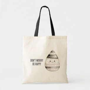 Happy Smiling Candy Corn Tote Bag