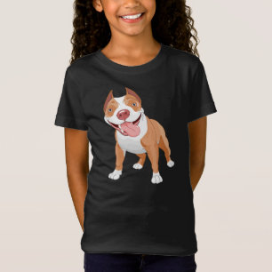 Happy Smiling Pit Bull T-Shirt