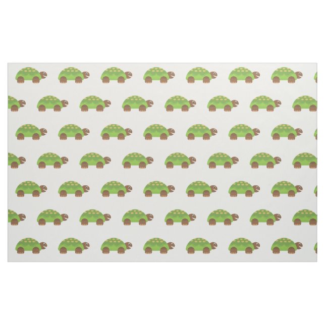 Happy Smiling Turtle Thunder_Cove Fabric (Fat Quarter)