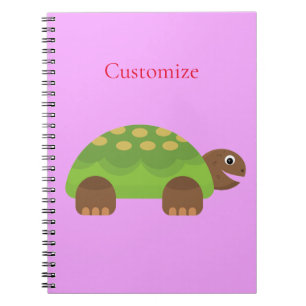 Happy Smiling Turtle Thunder_Cove Notebook
