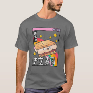 Happy Smore Digital Japan Style 80S Otaku Anime Va T-Shirt