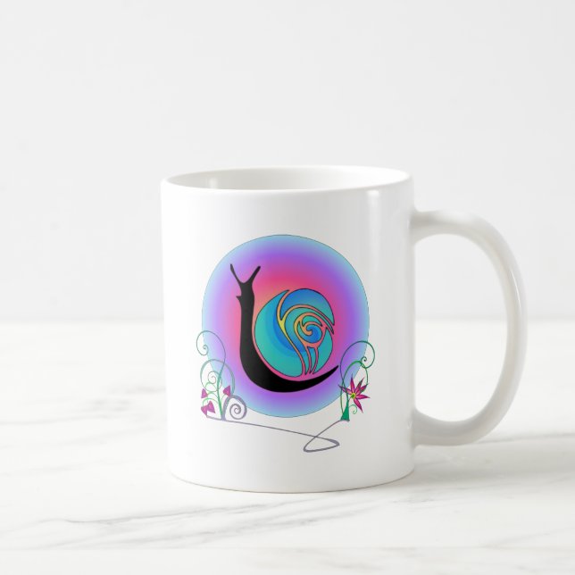 Happy Snail Coffee Mug (Right)