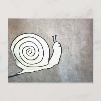 Happy Snail Postcard