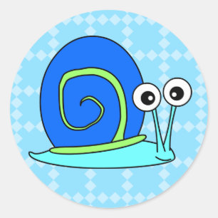 Happy Snail Stickers