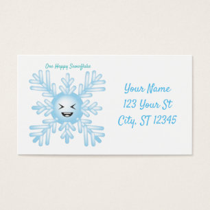 Happy Snowflake Emoticon Thunder_Cove