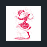 Happy Snowman and Girl Dance Tango Christmas Party Self-inking Stamp<br><div class="desc">Happy Snowman and Girl Dance Tango Christmas Party Fun Cartoon Drawing - Choose / Add Your Unique Text / Name / Colour - Make Your Special Gift - Resize and move or remove and add elements / text with customisation tool ! Drawing and Design by MIGNED. Please see my other...</div>