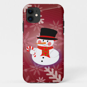 Happy Snowman Case-Mate iPhone Case